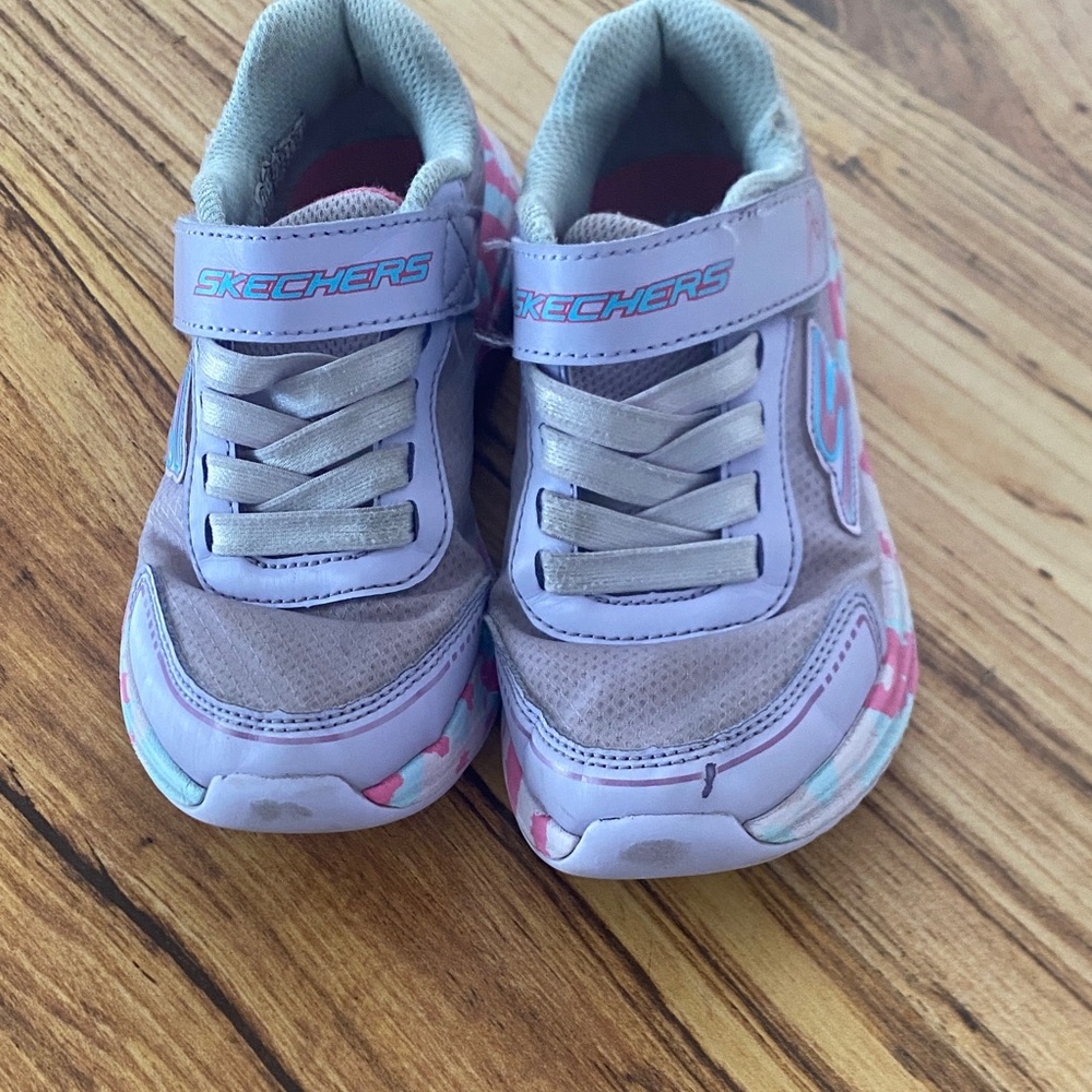 Skechers Kids' Purple and Pink Sneakers